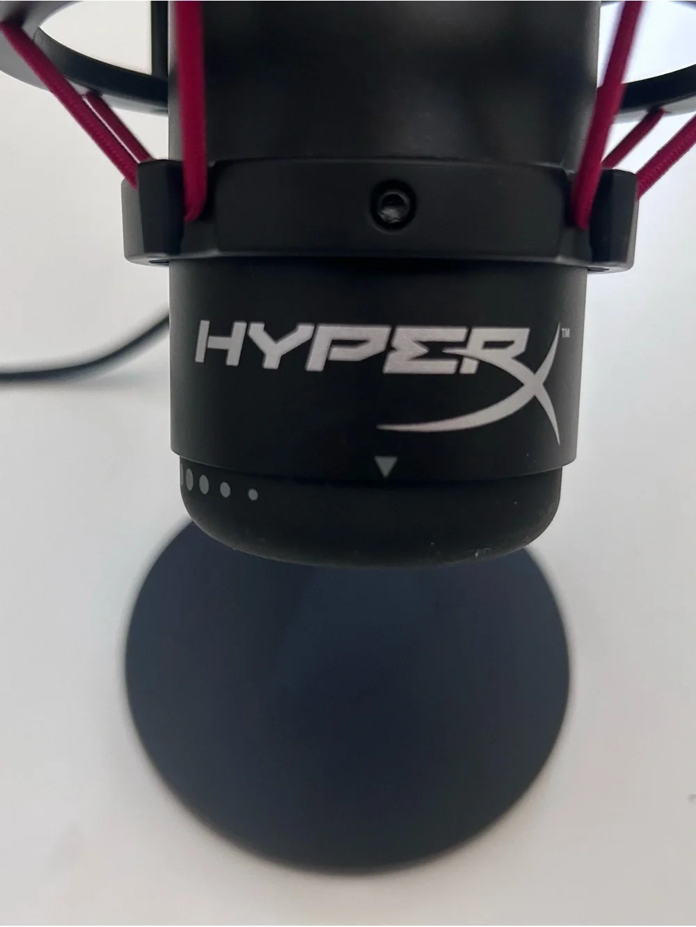 HyperX QuadCast USB Condenser Microphone w/ Pop Filter, Adjustable Gain, Stand